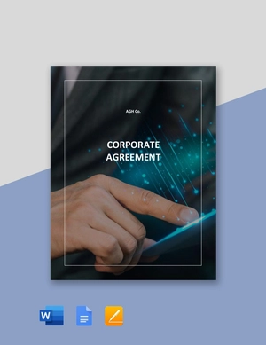 Corporate Agreement Template