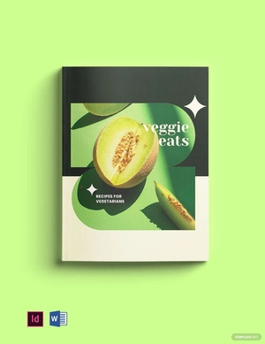 Creative Vegetarian Cookbook Template