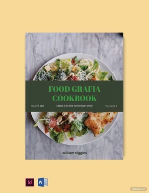 Simple Minimalistic Cookbook Template