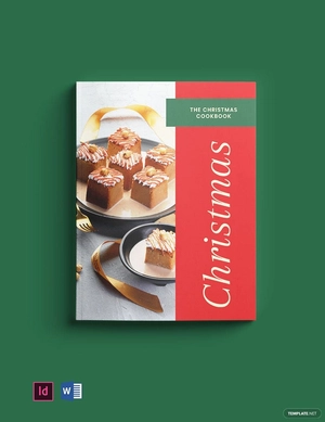 Modern Holiday Cookbook Template