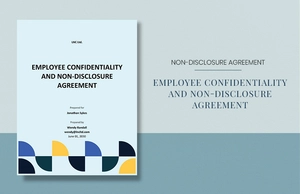 Employee Confidentiality and Non-Disclosure Agreement Template