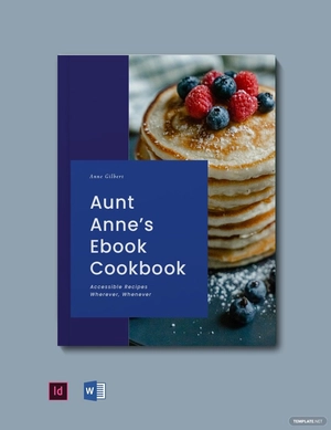 Creative Ebook Cookbook Template