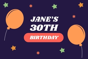 Birthday Invitation Card Template For Kid