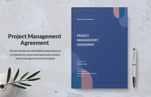 Sample Project Management Agreement Template