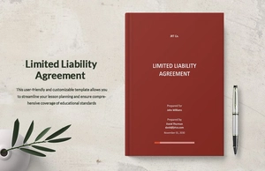 Limited Liability Agreement Template