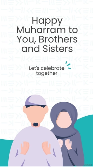 Happy Muharram Instagram Story Template