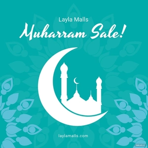 Muharram Sale Linkedin Post Template