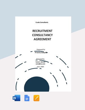 Recruitment Consultancy Agreement Template