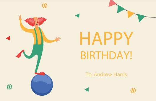 Funny Birthday Card Template For Brother