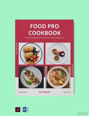 Modern Sales Cookbook Template