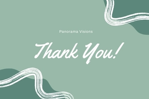 Thank You For Supporting Business Card Template
