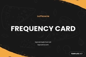 Customer Loyalty Punch Card Template