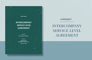 Intercompany Service Level Agreement Template