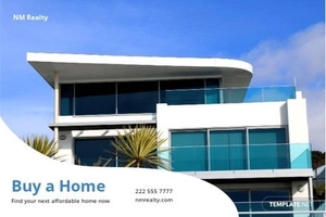 Marketing Consulting Postcard Template