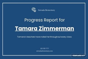 Printable Homeschool Report Card Template