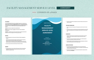 Facility Management Service Level Agreement Template
