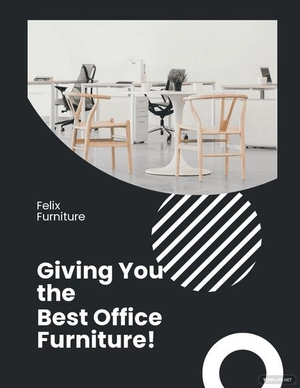 Furniture Business  Flyer Template