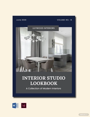 Interior Studio Lookbook Template