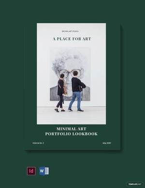 Minimal Portfolio Lookbook Template