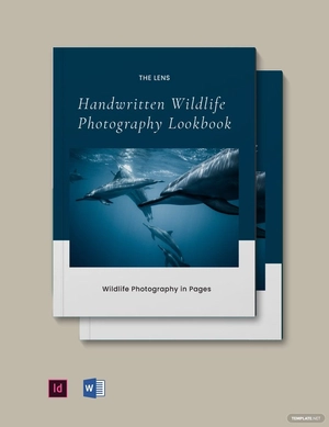 Handwritten Portfolio Lookbook Template