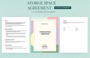Storage Space Agreement Template