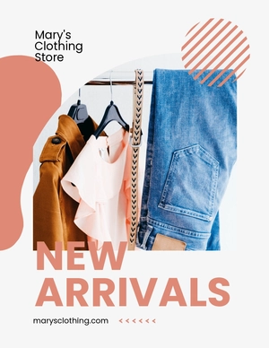 New Arrivals Flyer Template