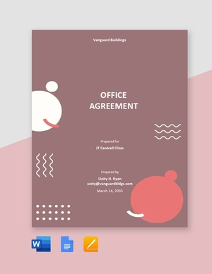 Office Agreement Template