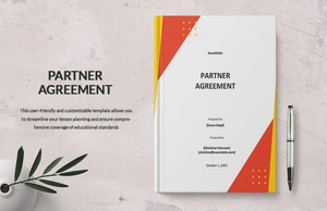 Partner Agreement Template