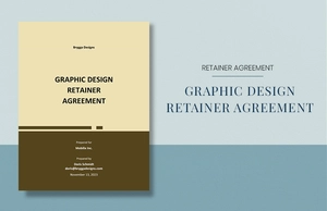 Graphic Design Retainer Agreement Template
