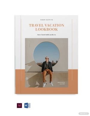 Travel Vacation Lookbook Template