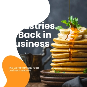 Free Business Reopening Instagram Post Template to Edit Online