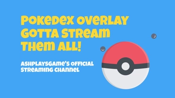 Free Pokemon Twitch Overlay Template to Edit Online