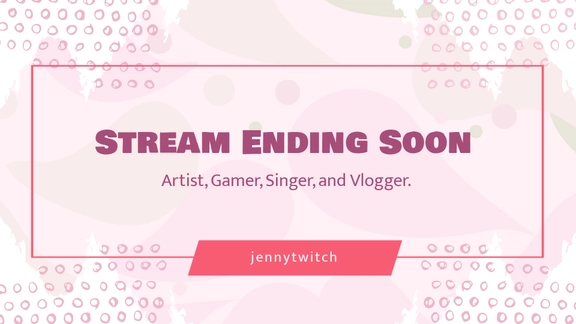 Free Simple Twitch Stream Overlay Template to Edit Online