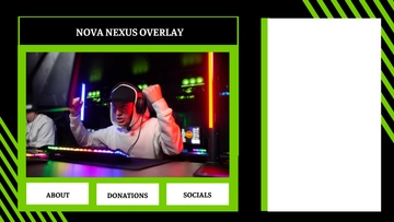 Free Currently Offline Twitch Overlay Template to Edit Online