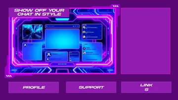 Free Twitch Chat Overlay Template to Edit Online