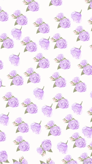 Pastel Purple Floral Background