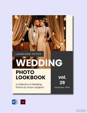 Wedding Photo Lookbook Template