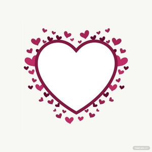 Heart Frame Vector