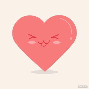 Cute Heart Vector