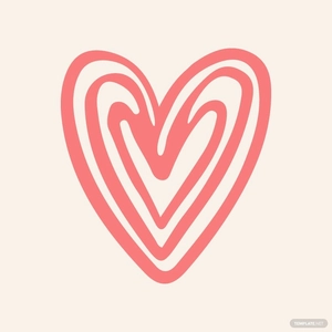 Hand Drawn Heart Vector