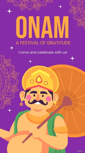 Onam Festival Instagram Story Template