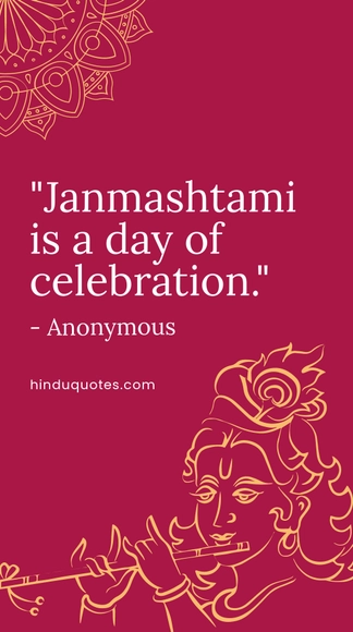Janmashtami Quote Instagram Story Template