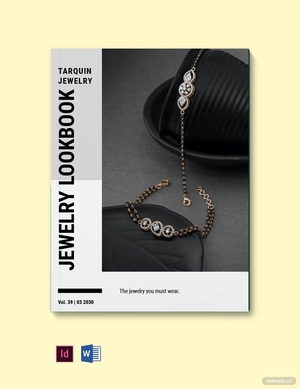 Simple Jewelry Lookbook Template