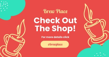 Free Support Small Business Facebook Post Template to Edit Online
