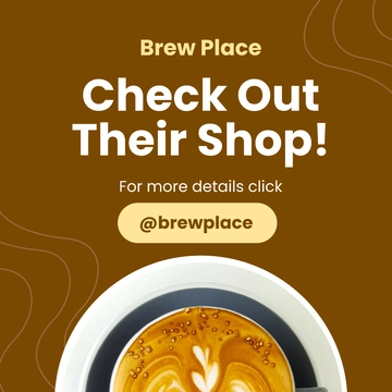 Free Support Small Business Instagram Post Template to Edit Online