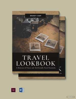 Vintage Travel lookbook template