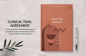 Clinical Trial Agreement Template Clinical Trial Agreement Template
