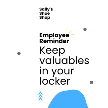 Free Small Business Reminder  Instagram Post Template to Edit Online