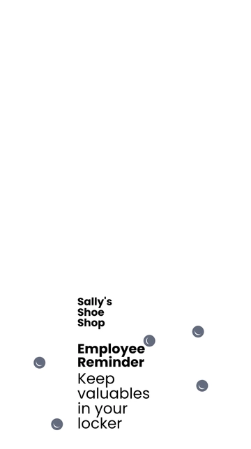 Free Small Business Reminder  Snapchat Geofilter Template to Edit Online