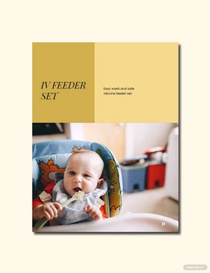 Newborn Baby Lookbook Template